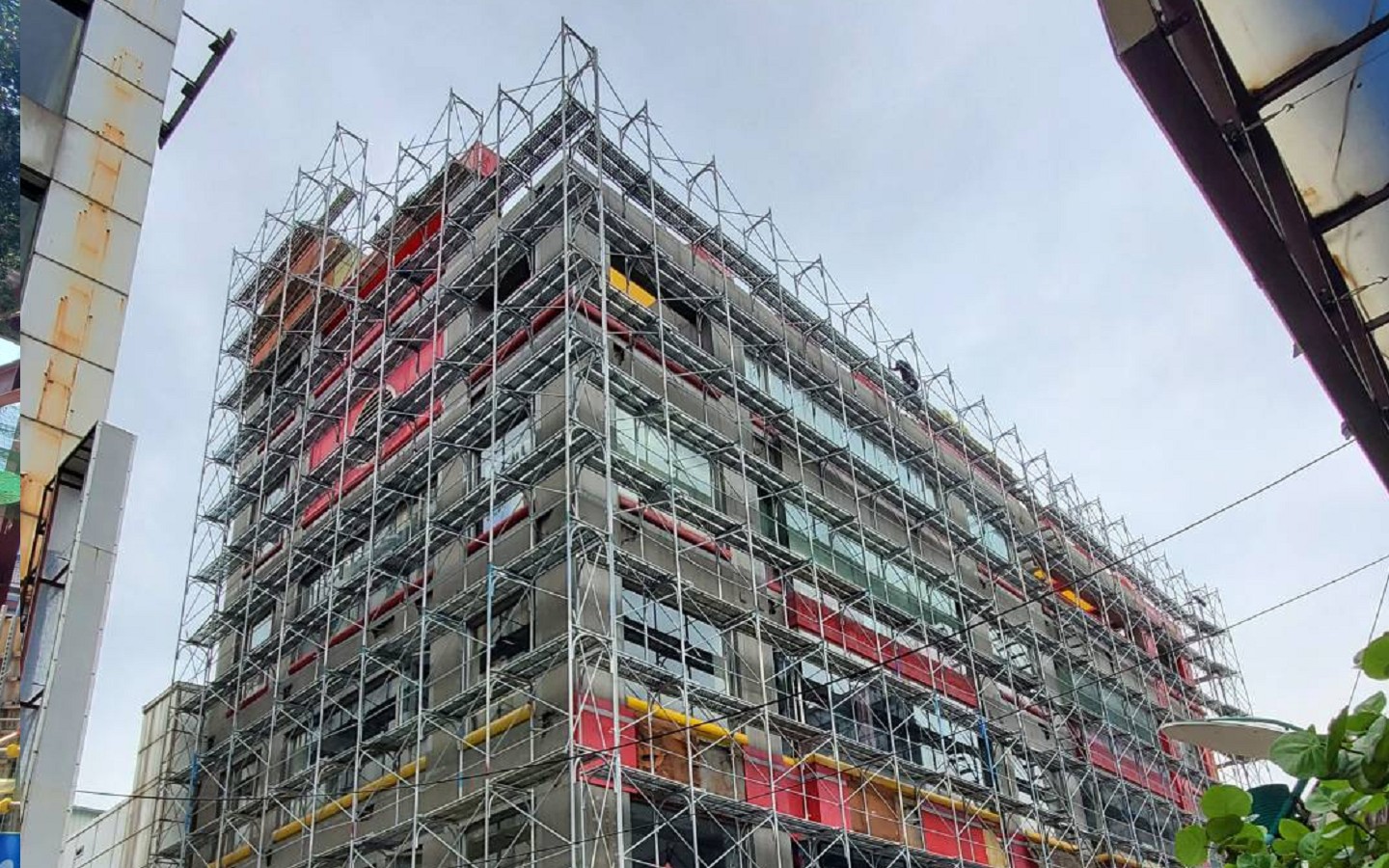 台中圓盤式鷹架搭設